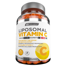 Load image into Gallery viewer, Liposomal Vitamin C 2000mg Ultra Potent High Absorption Ascorbic Acid, Supports Immune System