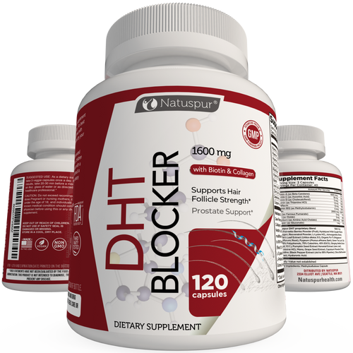 DHT Blocker with Immune Support for Hair Loss