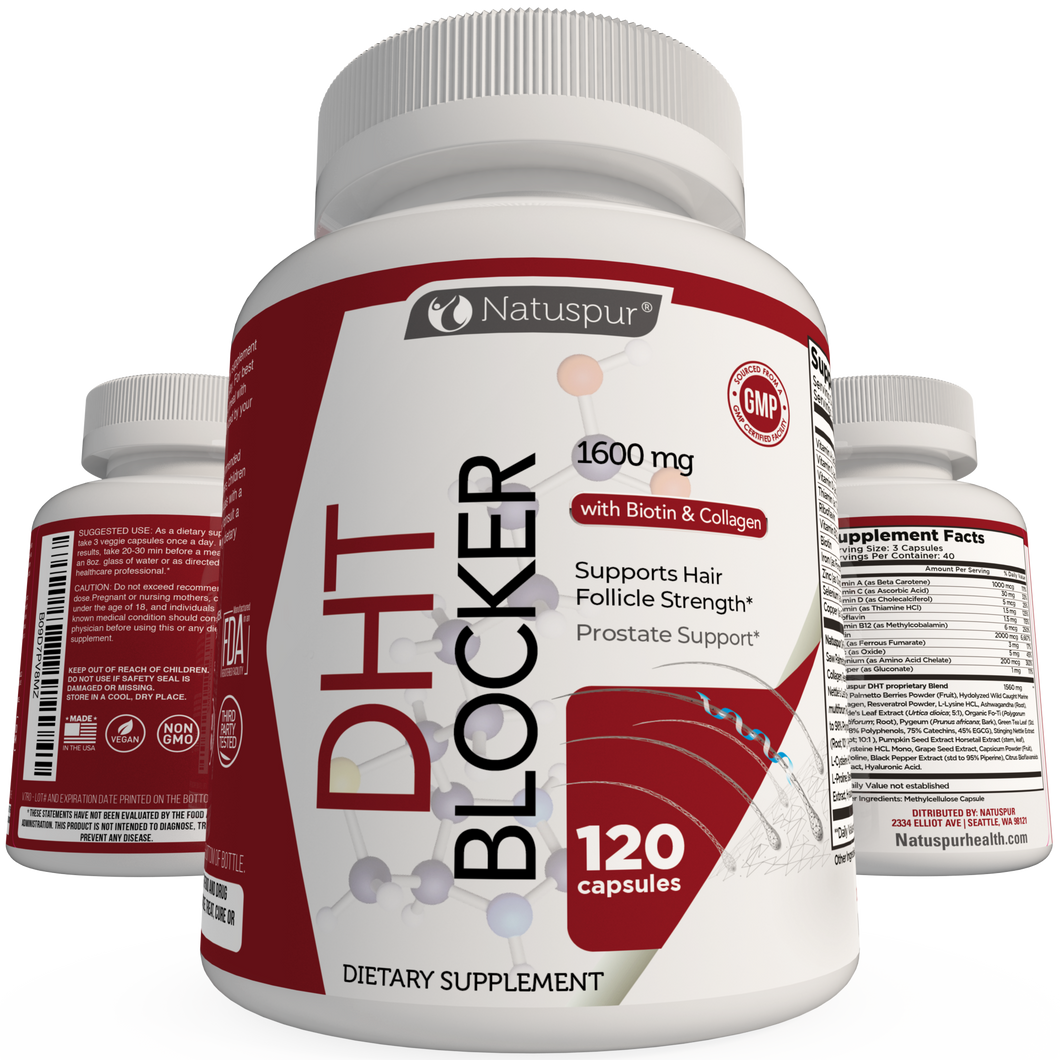 DHT Blocker with Immune Support for Hair Loss