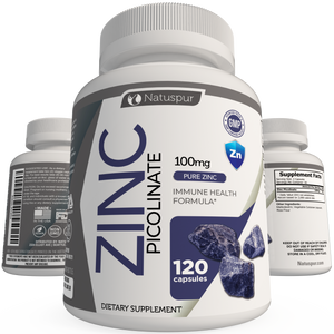 Zinc Picolinate 100mg Capsules – High Potency Immune Support Supplement