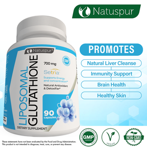 Liposomal Glutathione Capsules – Pure Reduced Setria with Phospholipid Complex
